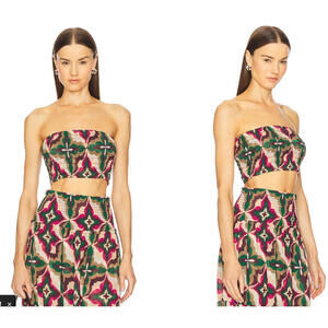 Misa Los Angeles ROKSANA Bandeau top Boho Festival Coachella size S NWT $185msr